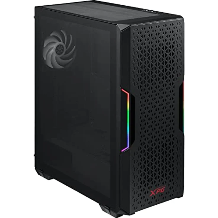 XPG Starker Air Mid-Tower PC Gehäuse, Schwarz mit magnetischer MESH-Frontplatte – Bild 7