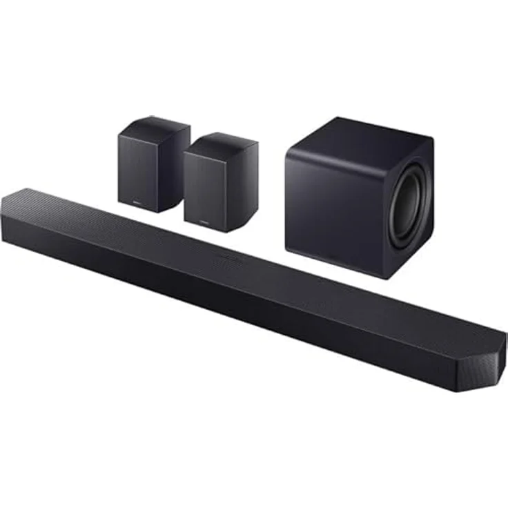Samsung Q-Series Soundbar HW-Q990F, 11.1.4 ch Surround Sound, Bluetooth, Wi-Fi, inkl. Subwoofer & Rear Speaker (2025) – Bild 2