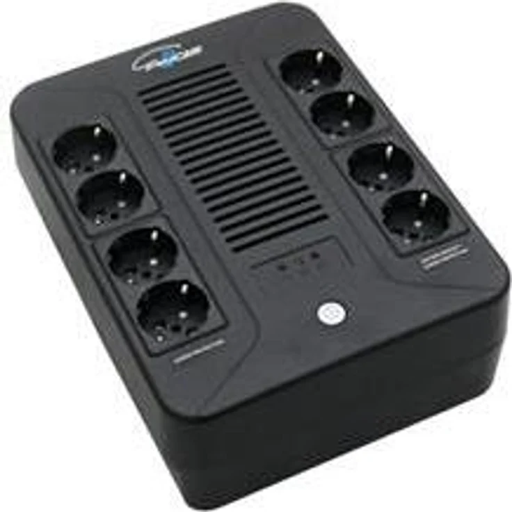 EUROCASE EA280P, 800VA Line-Interactive USV mit RJ11 & USB-Anschlüssen, kompakt und leicht