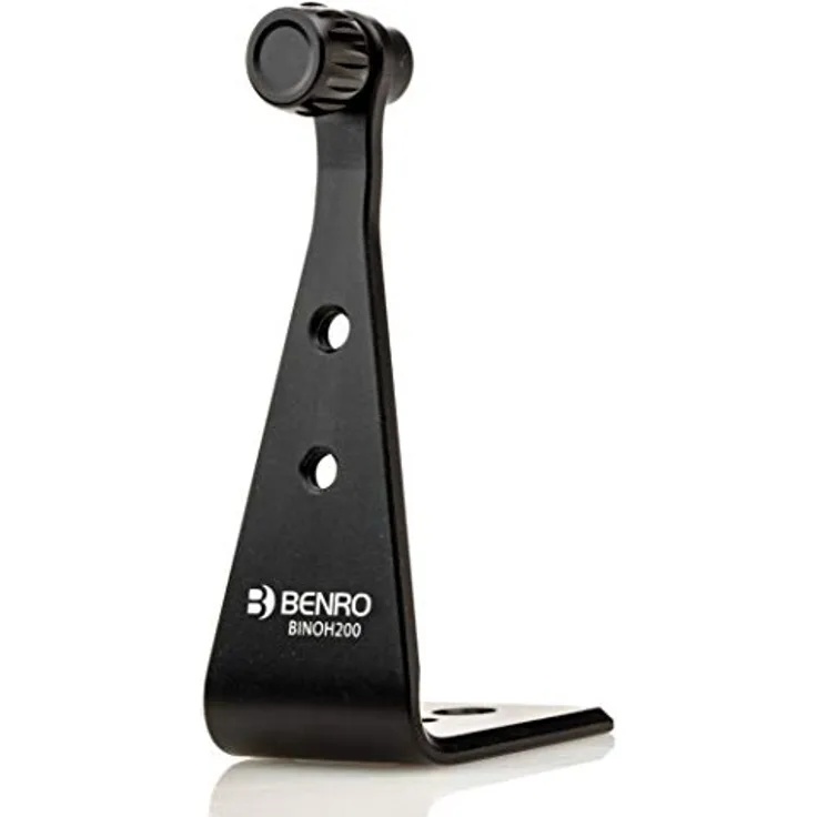 Benro BINOH200 Arca-Swiss Style Fernglas-Halterung mit 1/4-Zoll-20 und 3/8-Zoll-16 Befestigungsmöglichkeiten