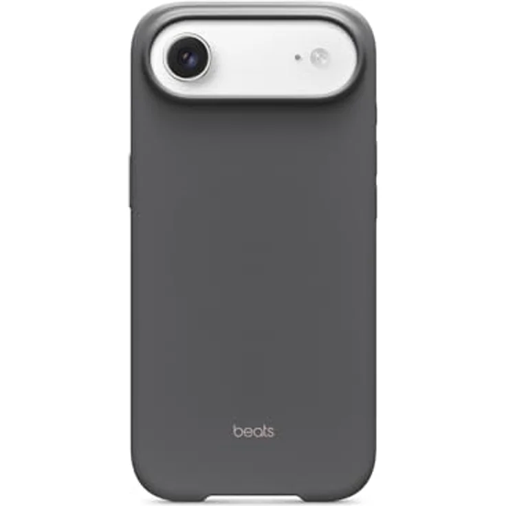 Beats iPhone Air Case mit MagSafe und Kamerasteuerung, Matte Außenseite, Innenfutter aus Mikrofaser – Granitgrau – Bild 1