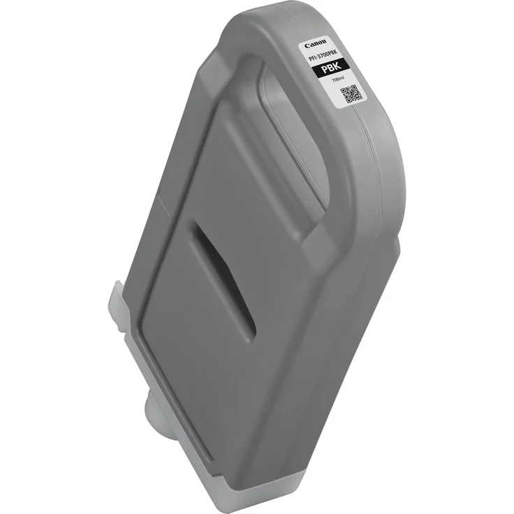 Canon PFI 3700 PBK, Druckerpatrone, Tinte photoschwarz, 700ml, für hochwertige Drucklösungen mit pigmentierter Formel