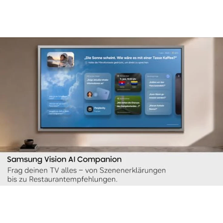 Samsung GQ83S99HAEXZG, 83" OLED 4K Smart-TV mit NVIDIA G-SYNC, Dolby Atmos und Vision AI, Grau – Bild 10