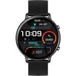 Onestyle SMW-10 Smartwatch Fitnesstracker, 100+Sportmodi, Blutdruckmessung, wasserdicht (schwarz)