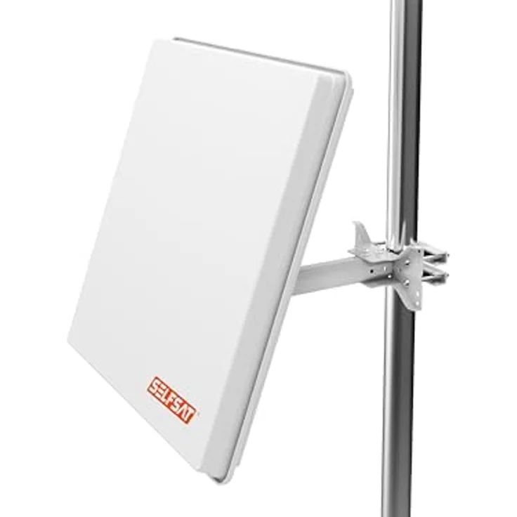 Selfsat H50SCR Unicable Antenne mit 2 Legacy Ausgängen für 6 Teilnehmer, flaches Design, SCR-LNB kompatibel zu EN50494 – Bild 3