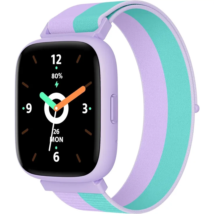 BIGGERFIVE Kinder Smartwatch 4G mit Pulsmesser, 80 Sportmodi, 1.8" Touchscreen, GPS-Tracking, SOS-Funktion, für Jungen & Mädchen