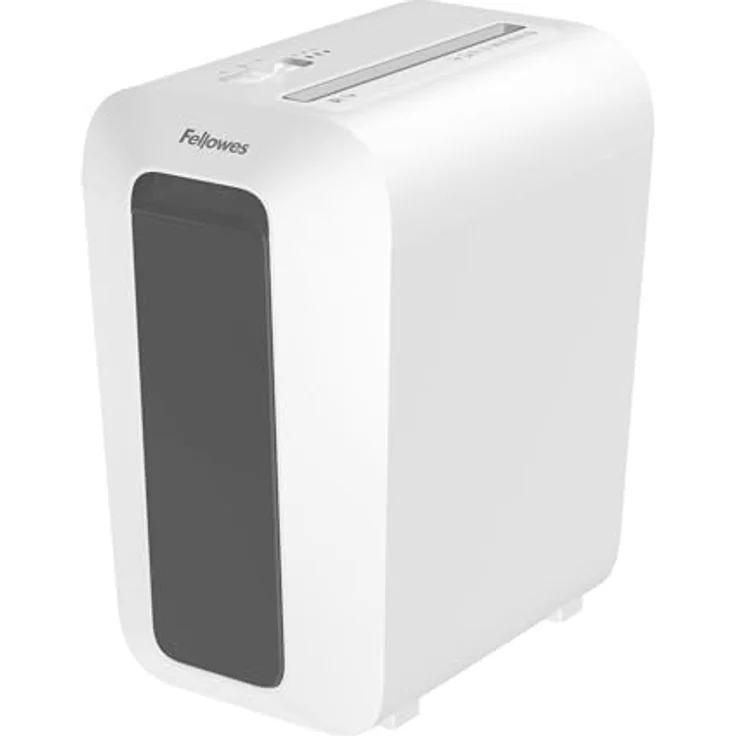 Fellowes Aktenvernichter Powershred LX65, 10 Blatt (P4), Partikelschnitt, Safesense, 22L Papierkorb, White – Bild 1