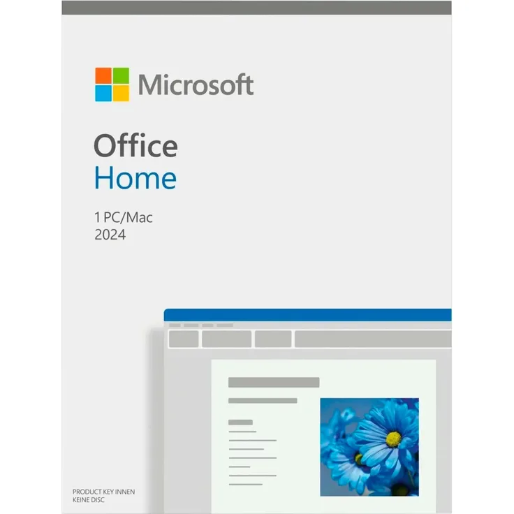 Microsoft Office 2024 Home, Elektronische Lizenz für Windows und Mac