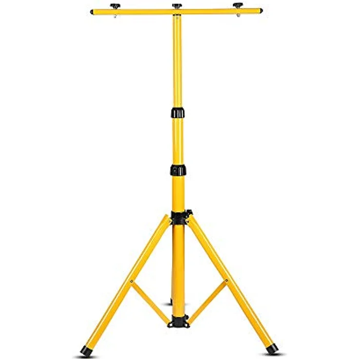 Ständer für 2 LED Fluter Farbe: Gelb, 10W bis 50W – Bild 2