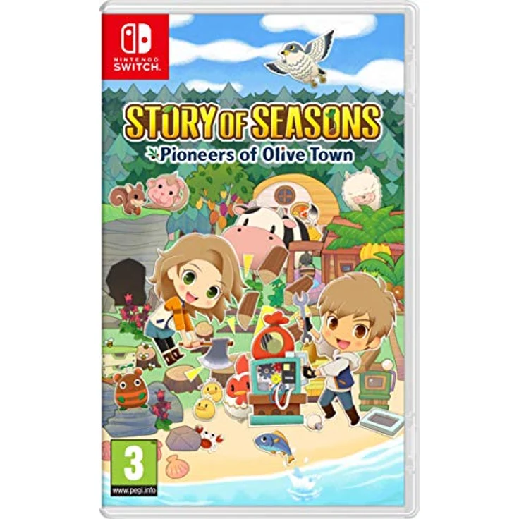 Marvelous Story of Seasons: Pioneers of Olive Town NSW - Nintendo Switch Game with Seedling and Normal Mode, Farming Sim Gameplay, 200+ Unique Events – Bild 1
