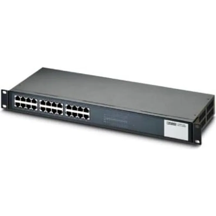 Phoenix Industrial Ethernet Switch FL Switch 1924 (24 Ports), Netzwerk Switch mit 0,1 Gbps (2891057)