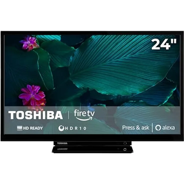 Toshiba 24WF3F63DAR, 24 Zoll Smart TV mit HD-Ready, Fire TV, HDR, Triple-Tuner und Dolby Audio