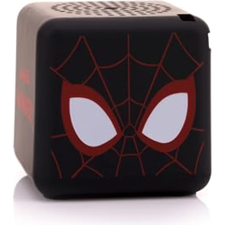 Bitty Boomers Marvel Bitty Box-Miles Morales Mini-Bluetooth-Lautsprecher, tragbar und robust, inklusive Schlüsselanhänger – Bild 1
