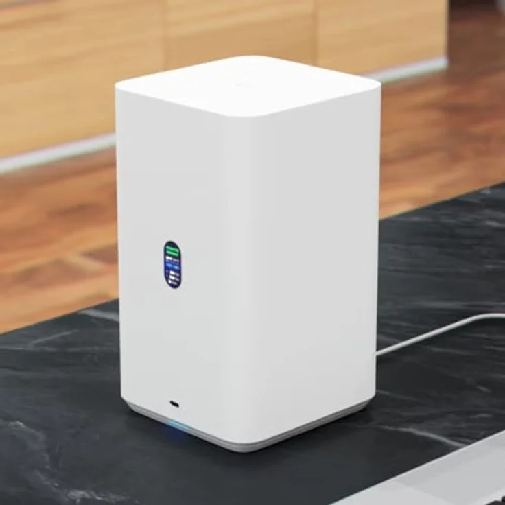 Ubiquiti Unifi UNAS2, 2-Fach NAS mit 2,5-Gigabit-Ethernet, PoE++ und lüfterlosem Design, weiss – Bild 10