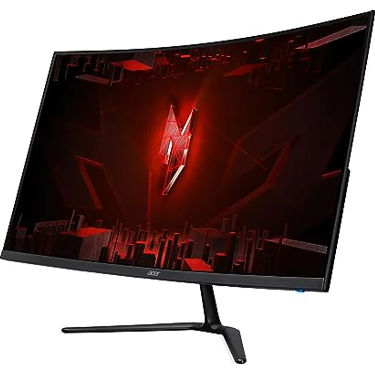 Acer Nitro ED320QRS3 Gaming Monitor 31,5 Zoll (80 cm Bildschirm) Full HD, 165Hz, 5ms (GTG), 2xHDMI 2.0, DP 1.4, Curved, DP/HDMI FreeSync Premium, Schwarz – Bild 3
