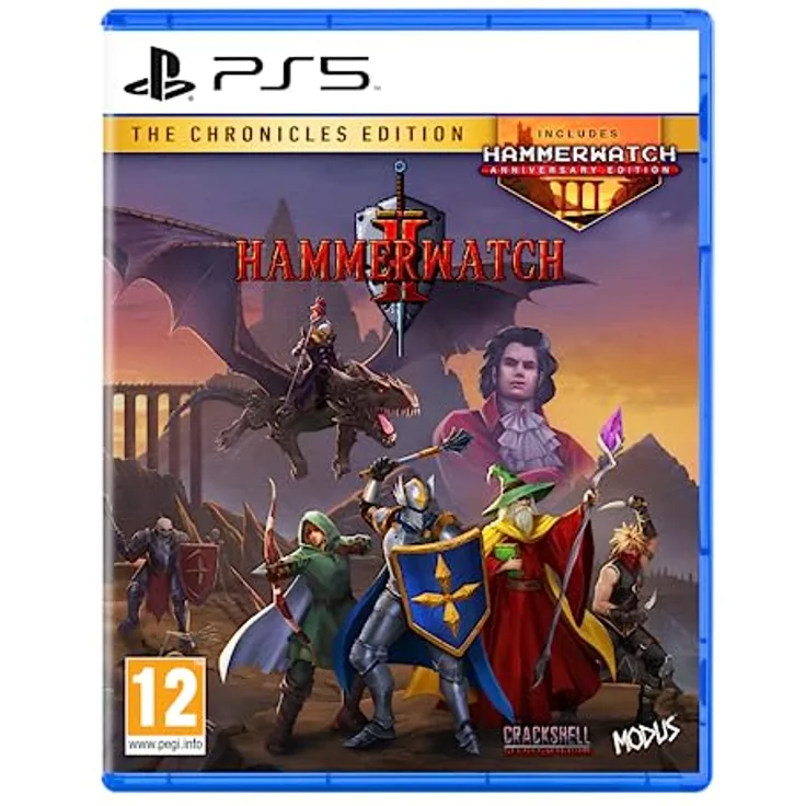 Modus Hammerwatch II Chronicles Edition, PS5-Spiel mit Charaktervielfalt und spannender Story