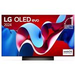 G OLED48C47LA 48" 4K OLED evo TV, Dolby Vision, HDR10 Pro, 144Hz, AI Picture Pro, Alpha 9 Gen7 Processor