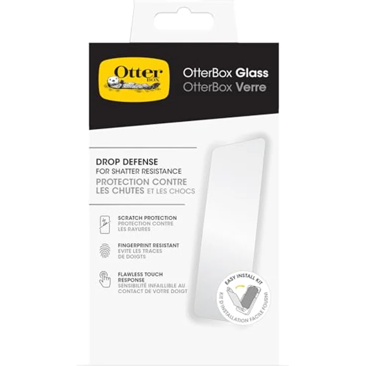 OtterBox Glass Displayschutz für iPhone 15 gehärtetes Glas, Schutz vor Brüchen, Kratzern und Stürzen – Bild 1