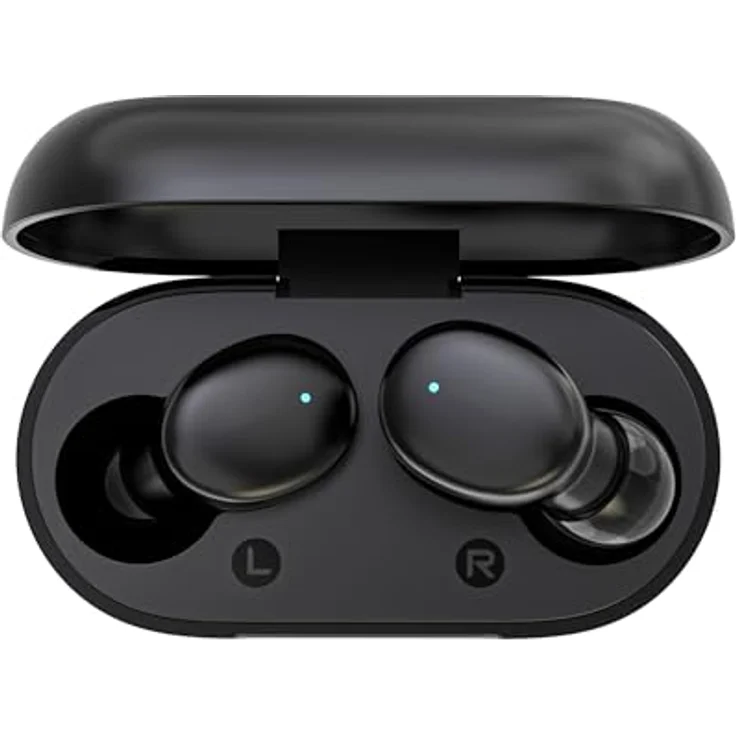 Onestyle TWS-BT-V9i, TWS Bluetooth Kopfhörer mit V5.4 Bluetooth, 300 mAh Ladebox, 3-4 Stunden Wiedergabezeit, ultraleicht, schwarz – Bild 4