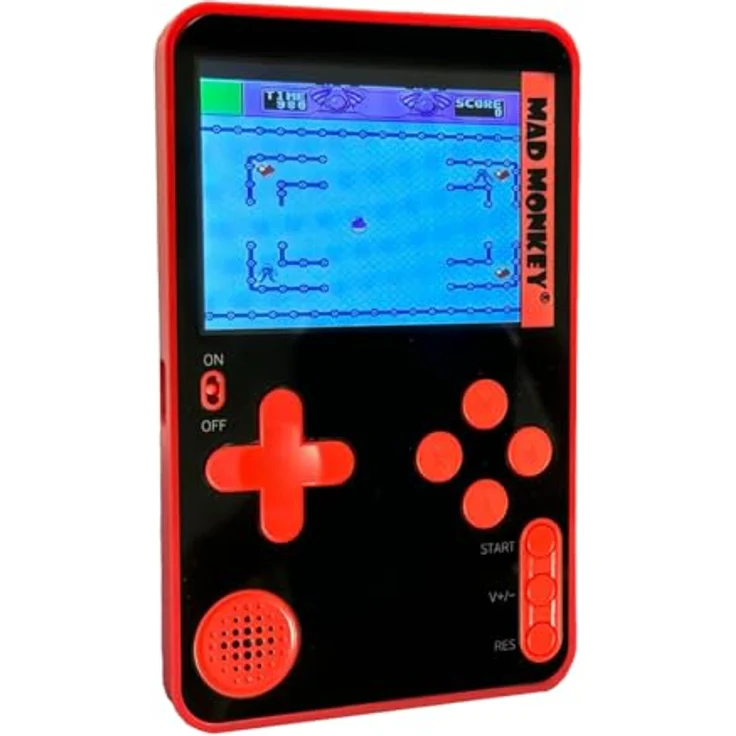 Mad Monkey Slim Handheld Retro Game Console, 2,5 Zoll Bildschirm mit 300 vorinstallierten Klassikspielen – Bild 5