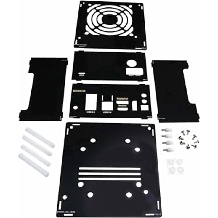 Odroid ODROID-H4 Gehäuse Typ 1, PC-Gehäuse mit dustproof Schutz und optionale Lüftereinbau-Möglichkeit – Bild 6