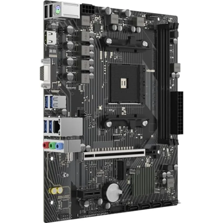 Sapphire A520M-E, mATX Mainboard mit AM4-Sockel, HDMI 1.4, HD-Audio und Gigabit LAN – Bild 2