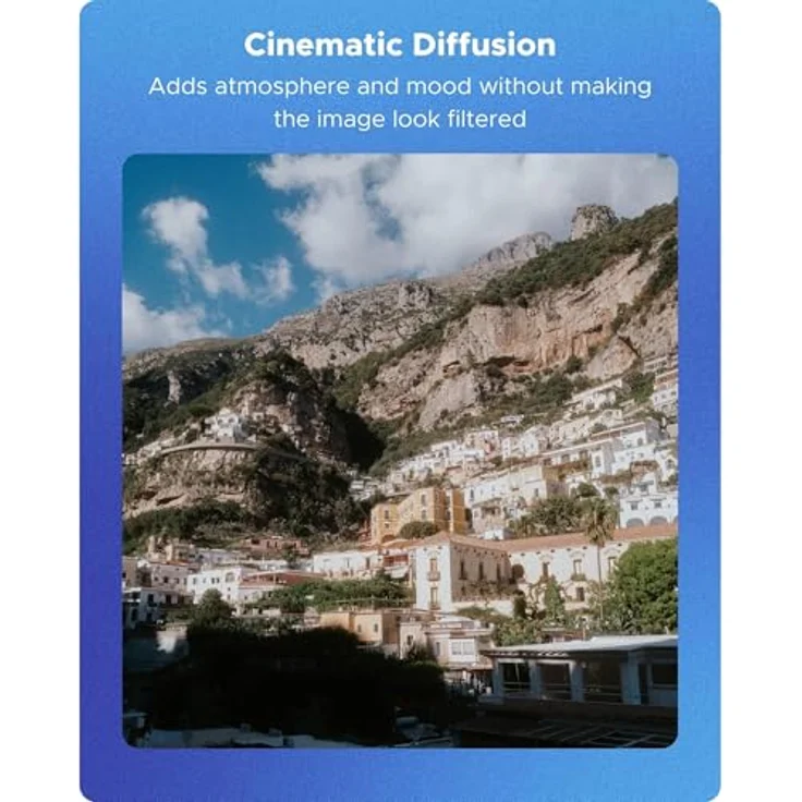 Hoya CineProHD BlackMist 82mm 1/4, Kamera-Filter für filmische Effekte mit Weichzeichnung und Kontrast – Bild 5