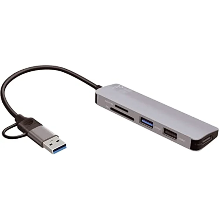 4smarts 5 in1 Mulitport USB Hub 469630 – Bild 2