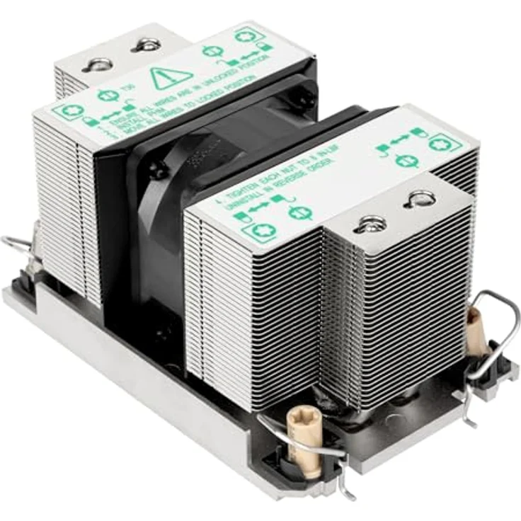 Silverstone SST-XE02-4677B, Xenon 2U CPU Kühler für Intel LG, kleiner Formfaktor, Silber – Bild 6