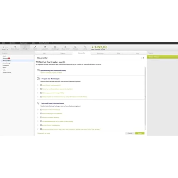 TAXMAN 2024 (für Steuerjahr 2023) | Minibox| Steuererklärungs-Software für Arbeitnehmer, Rentner u. Pensionäre, Familien, Studenten und im Ausland Beschäftigte – Bild 5
