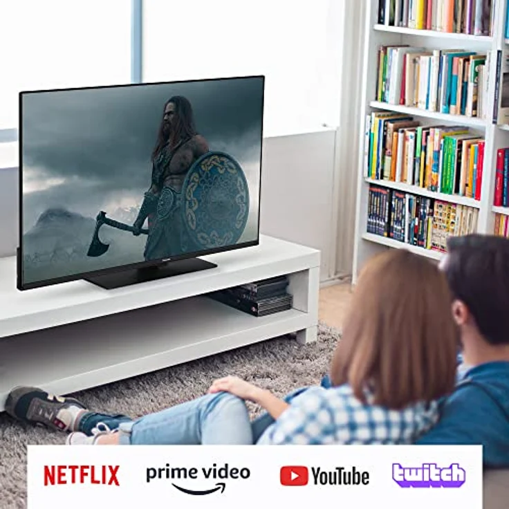 Panasonic TX-55MX600E, 55 Zoll 4K Ultra HD LED Smart TV, High Dynamic Range (HDR), Linux TV, Dolby Atmos & Dolby Vision, Google Assistant & Amazon Alexa Unterstützung, Bluetooth, Schwarz – Bild 5