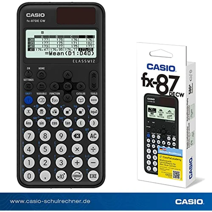 Casio FX-87DE CW ClassWiz technisch wissenschaftlicher Rechner – Bild 3