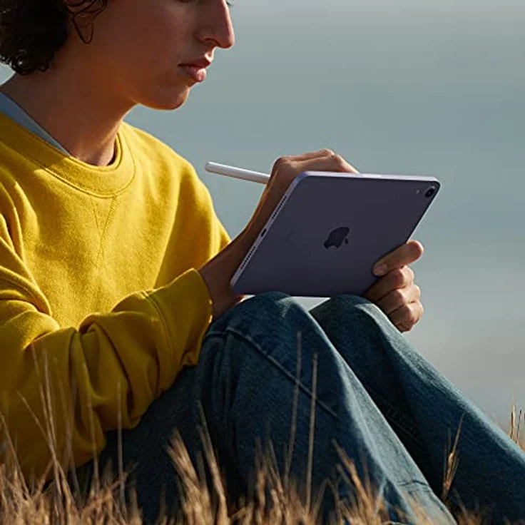 Apple iPad mini (2021) WiFi Quad-HD-Auflösung 8,3 Zoll, WiFi-Tablet, Hexa-Core A15 Bionic Chip, 256 GB Speicher, iPadOS, Polarstern (MK7V3FD/A) – Bild 4