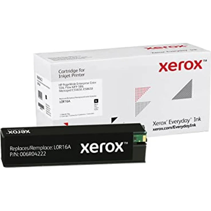 Xerox Everyday Laser Toner 006R04222, Schwarz, kompatibel mit HP PageWide Enterprise MFP 586/556, bis zu 21.000 Seiten, kosteneffizient und zuverlässig – Bild 1