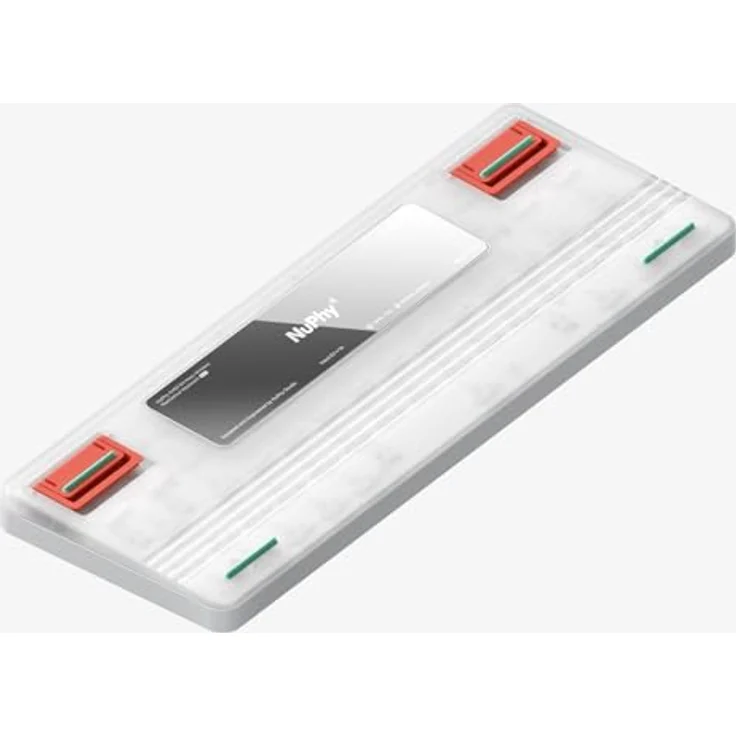 nuphy Air60 V2 Tragbar Mechanische kabellose Mini-Tastatur mit Beleuchtung, Unterstützung QMK/VIA, mit Bluetooth 5.1/2.4GHz/(USB-C) - Weiß Gateron Brown Switch – Bild 2