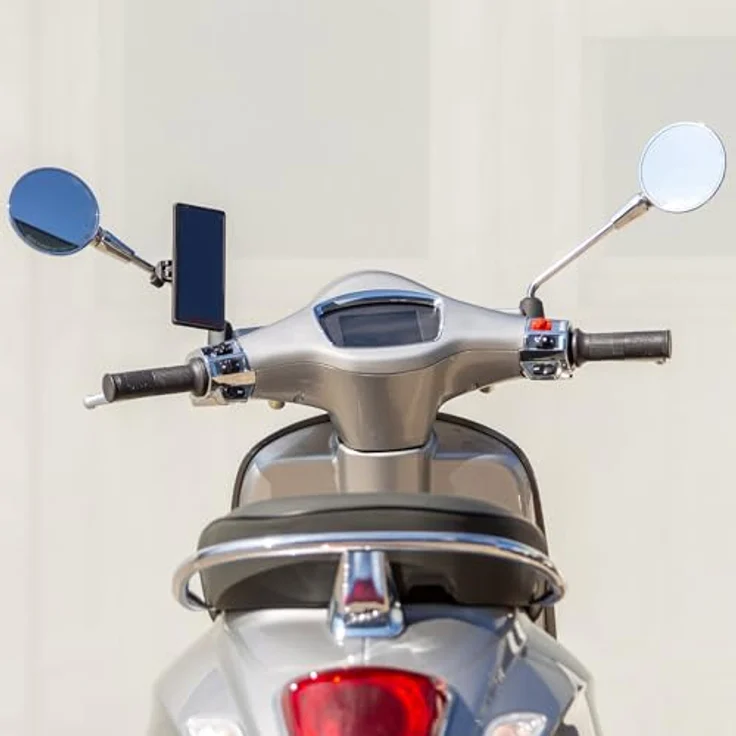 Sp Connect Mirror Mount Pro, Smartphone Halterung mit schwenkbarem Kopf, schwarz – Bild 6