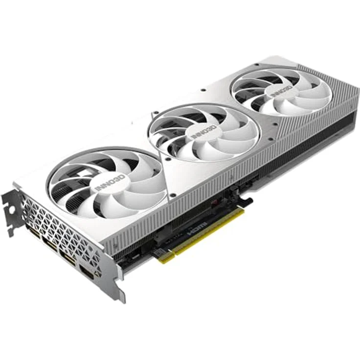 Inno3D RTX5070 TI X3 OC White Grafikkarte mit 16GB GDDR7 HDMI 3xDP – Bild 5