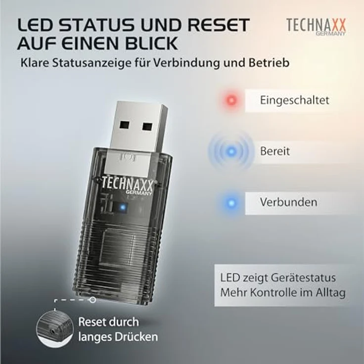 Technaxx TX-346, USB-Dongle für Car Play & Android Auto, schwarz – Bild 9