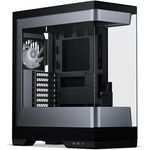 Phanteks Evolv S2 Midi-Tower, E-ATX Gehäuse mit RGB-Beleuchtung und Tempered Glass - schwarz