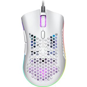 Bild für ISY IGM-4500-WT Honeycomb RGB Gaming Maus
