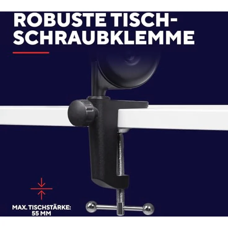 GXTrust 270 Emita II+ Mikrofon mit Arm, 192 kHz/24 Bit, Nierencharakteristik, Wind- und Popfilter, USB für PC, PS4 und PS5, Schwarz – Bild 5