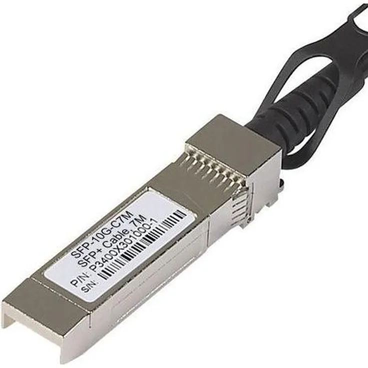 Alcatel-Lucent 10 Gigabit Direct Attached Copper Cable, Transceiver mit SFP+-Kompatibilität, 7 Meter Länge, robuste Kupferkonstruktion