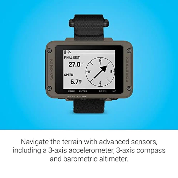 Garmin FORETREX 901 BALLISTIC EDITION (73.66 mm), Sportuhr + Smartwatch – Bild 4
