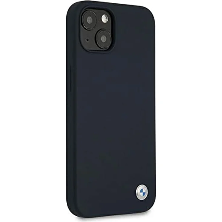 BMW Silicone Signature Case für iPhone 13 mini, langlebige Silikonhülle mit Mikrofaser-Innenfutter, navy blau – Bild 3