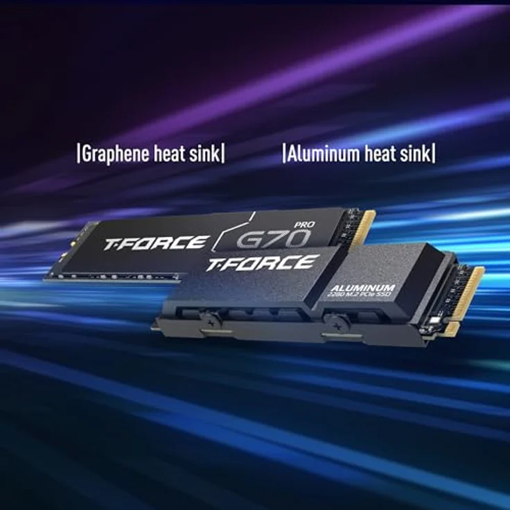 TEAMGROUP T-Force G70 Pro SSD, 2 TB, bis zu 7400 MB/s Lese-/6600 MB/s Schreibgeschwindigkeit, PS5 kompatibel, InnoGrit Controller, 5 Jahre Garantie – Bild 5