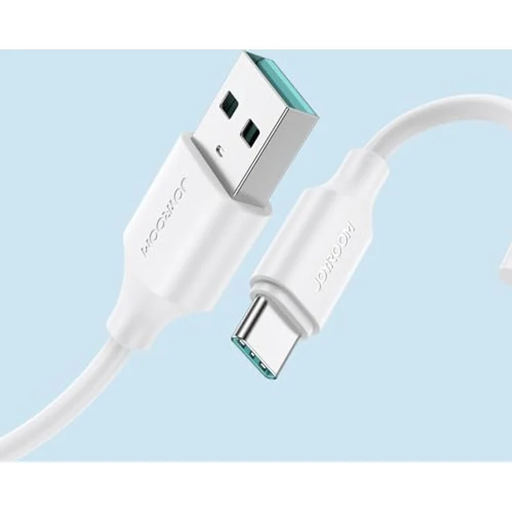 Joyroom S-UC027A9, 3A USB-C Kabel 1m, Schnelles Lade- und Datenübertragungskabel in Weiß – Bild 3
