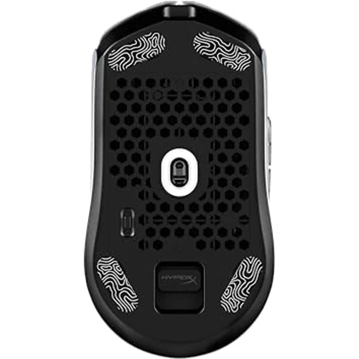 HyperX Pulsefire Haste 2 S, Kabellose Gaming-Maus mit Magnesiumgehäuse, Ultra-leicht (64 g), 120 h Akkulaufzeit, 26 K Sensor, Glas Skates, Silber – Bild 4