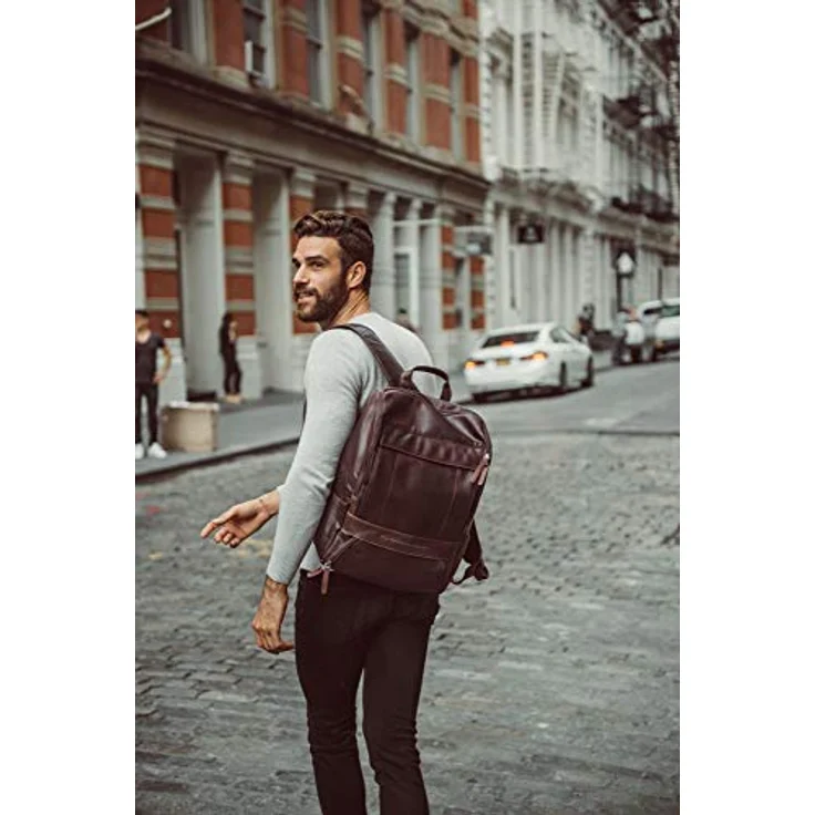 The Chesterfield Brand Rich - Rucksack 15" 40 cm brown – Bild 3
