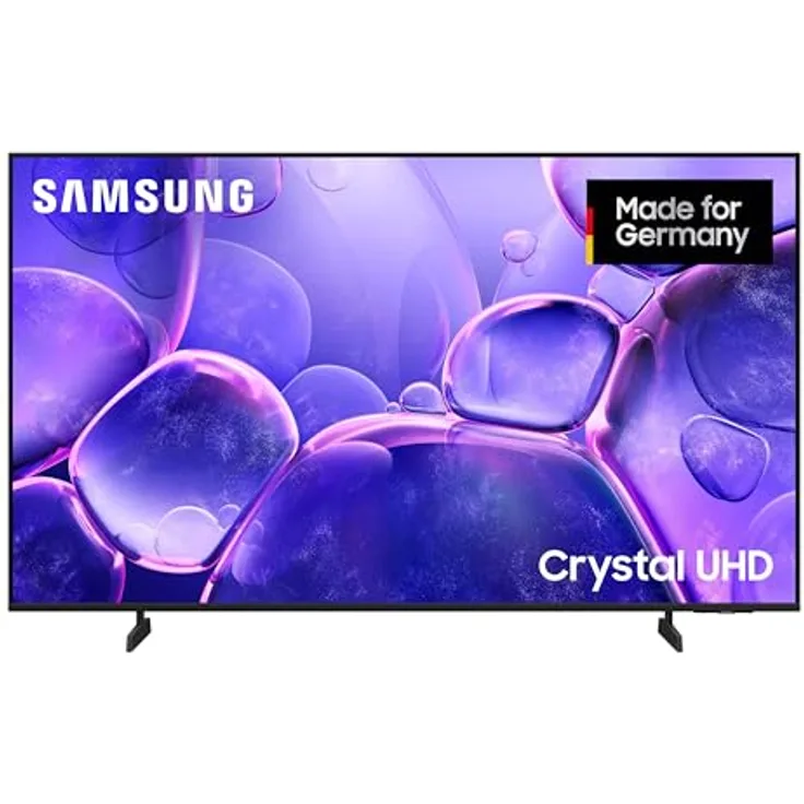 Samsung Crystal UHD U8079F, 43 Zoll (108 cm) 4K LED Fernseher mit Crystal Prozessor, MetalStream Design, SmartThings, AI Upscaling, Gaming Hub und Knox Security (2025)