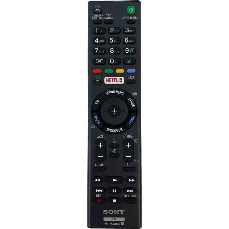 Sony RMT-TX200E, 149316111 Original Fernbedienung, universelle Steuerung für zahlreiche Sony Fernseher